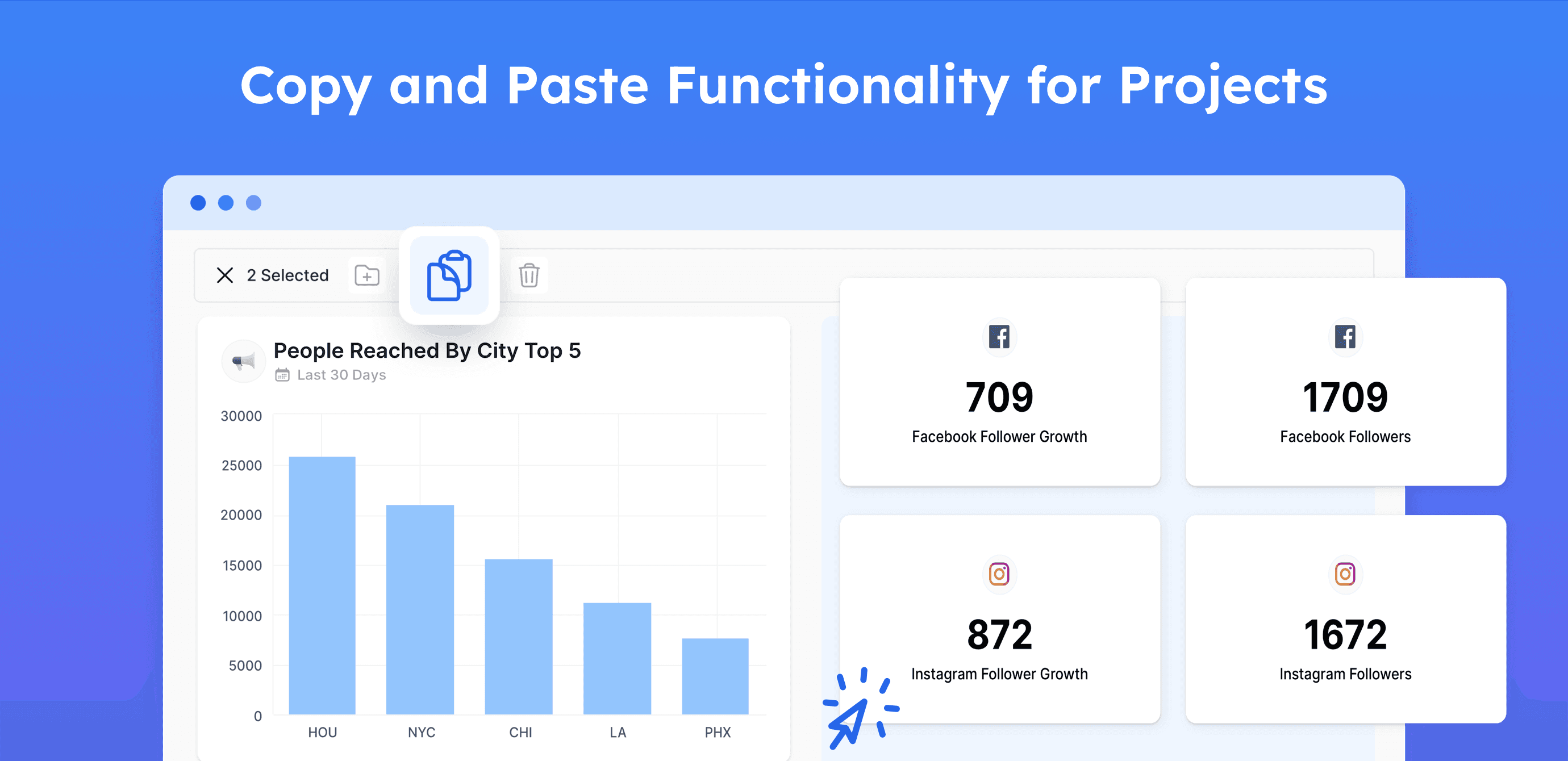 Copy and Paste Functionality for Dashboards and Reports