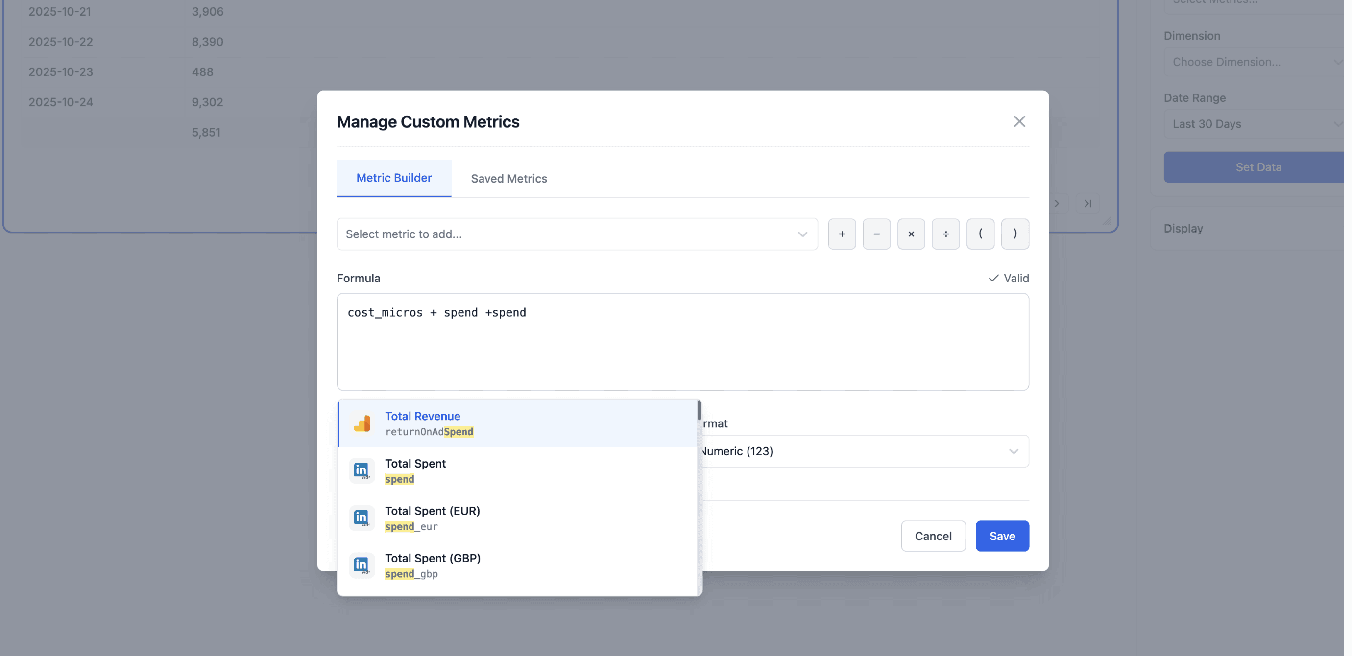 Custom Metrics Are Now Centralized and Reusable