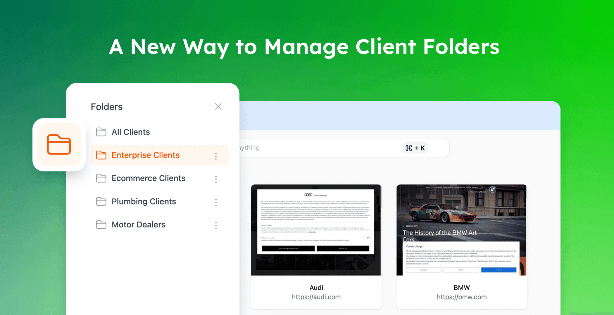 A New Way to Manage Client Folders