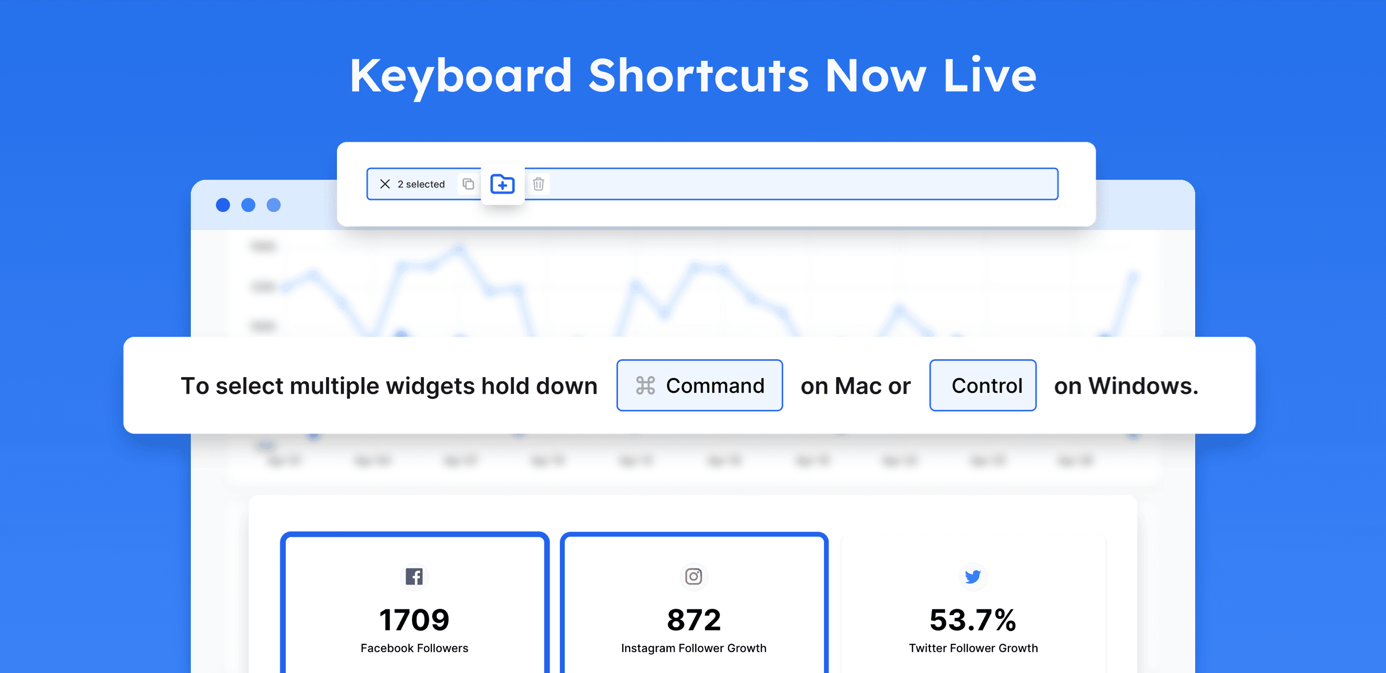 New Keyboard Shortcuts for Projects